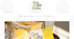 Desktop Screenshot of givemiacookie.com